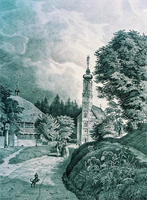 Brunnenthal um 1846 nach einer Lithograhphie von B. Weinmann